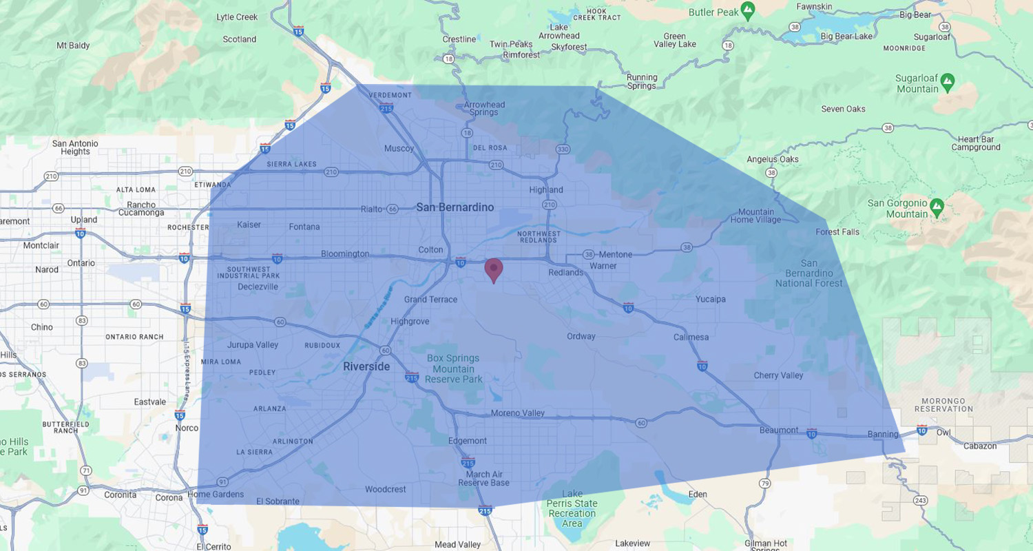 Go West Transportation California Service Area