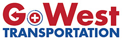 Go West Transportation Menu Logo